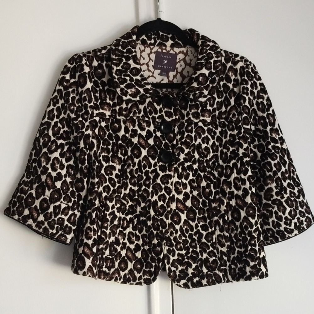 Forever 21 Quarter Sleeve Jacket